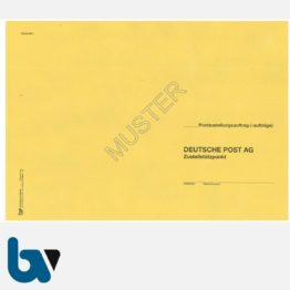 0/102-3 Postzustellungsauftrag - Äußerer Umschlag, DIN B4, ohne Fenster, haftklebend | Borgard Verlag GmbH