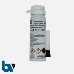 110-RX High-Speed-Stempelfarbe Stempel-Reiniger Reinigungsspray Pinsel 75ml | Borgard Verlag GmbH