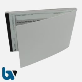 0/122-9 Arbeitsauftrag Bauhof selbstdurchschreibend Einschlagdeckel DIN A5 3-fach VS | Borgard Verlag GmbH