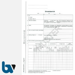 0/465-2 Einsatzbericht Feuerwehr Einsatzangaben DIN A4 VS | Borgard Verlag GmbH