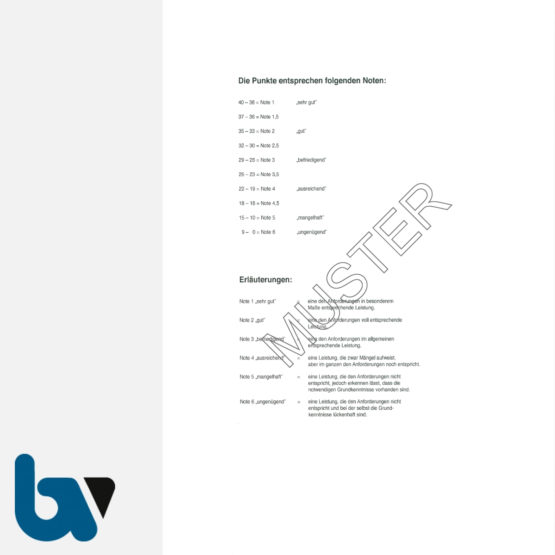 0/163-2 Beurteilung Auszubildende Verwaltung Doppelbogen DIN A4 Seite 4 | Borgard Verlag GmbH