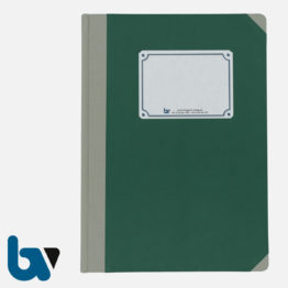 3/190-2 unlin Tagebuch Ortsgericht Hessen Buch gebunden unliniert Leinen DIN A4 Außen 2 | Borgard Verlag GmbH