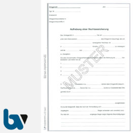 3/191-2 Aufhebung Nachlasssicherung Wohnung Siegelung Ortsgericht Hessen DIN A4 Seite 1 | Borgard Verlag GmbH
