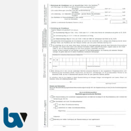 12/207-4.1 Grundsteuer Anmeldung Berechnung Entrichtung mit Einzugsermächtigung Erläuterungen Hinweise 3-fach selbstdurchschreibend DIN A4 Seite 2 | Borgard Verlag GmbH