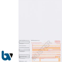 0/899-1 SEPA Überweisung Zahlschein Richtlinie Zahlungsverkehrs Vordruck 08 mit De Ocr Lesepapier Beleg Links perforiert DIN A4 | Borgard Verlag GmbH