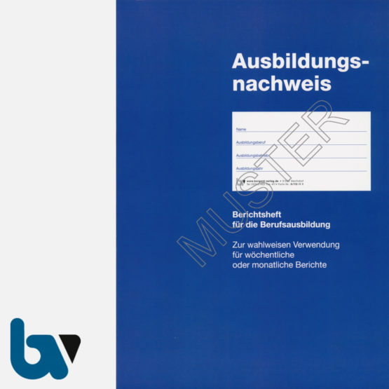 0/112-11 Ausbildungsnachweis Heft Bericht Beruf Ausbildung DIN A4 Vorderseite | Borgard Verlag GmbH