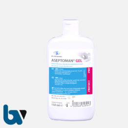 0/520-40.1 Aseptoman Gel Kittelflasche 150ml Desinfektion Hand Parfümfrei Ethanol Rückfettend Büro Einzelarbeitsplatz Unterwegs  | Borgard Verlag GmbH