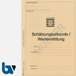 3/190-4.2 Akten Umschlag Schätzungsurkunde Wertermittlung Dokumente Ortsgericht Hessen chamois Abheft Ausschiebe Mechanik Überformat DIN A4 VS