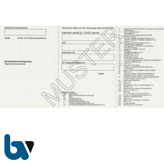 Betriebserlaubnis nach § 4 Abs. 4 / § 10 Abs. 8 / § 26 / § 29a FZV für zulassungsfreie Fahrzeuge – Bild 2